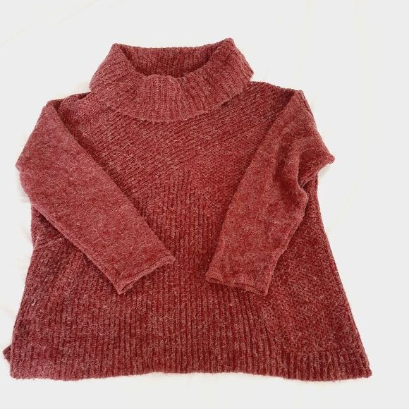 CASLON Oversized Chunky Mohair Fuzzy Look Winter Sweater sz: M - Picture 1 of 7